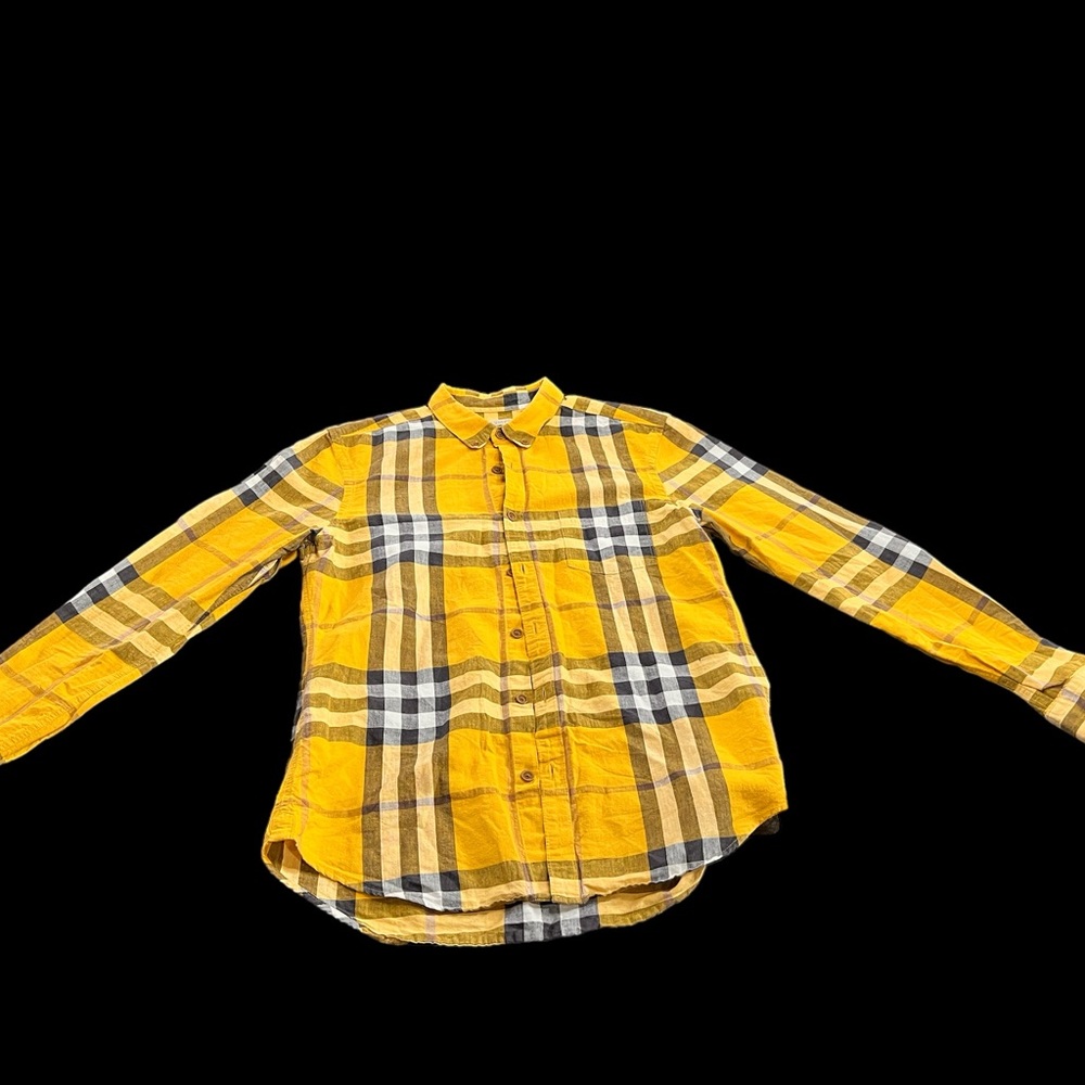 Burberry Brit Nova Pattern Men’s Medium Buttondown Shirt